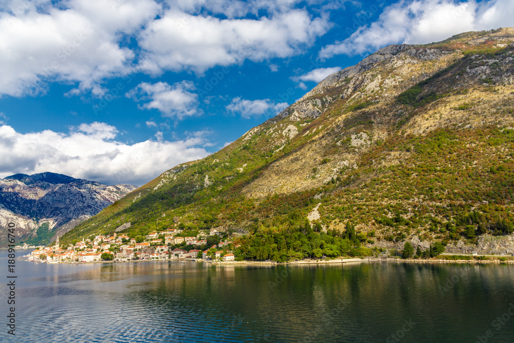 Point of Land on Coast of Montenegro