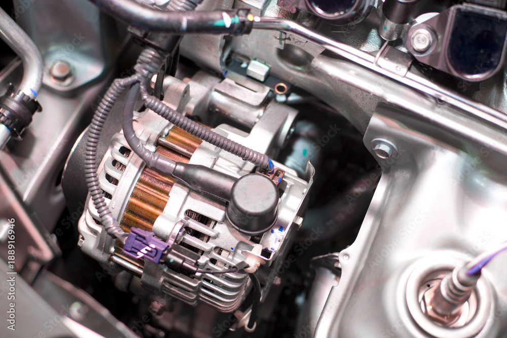 Fototapeta premium Car Engine