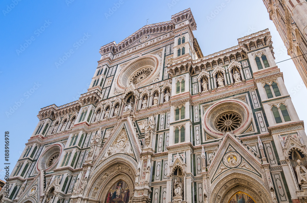 Florence et la Cathédrale Santa Maria del Fiore,Toscane en Italie