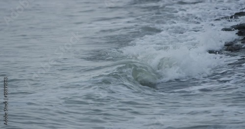 Small Northsea waves in slow motion
