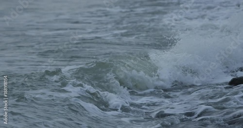 Small Northsea waves in slow motion
