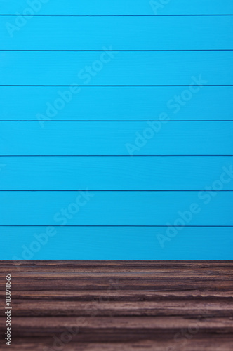  Background blue planks