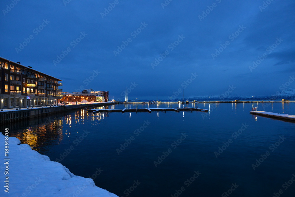 Fototapeta premium Impressions from Norway in winter