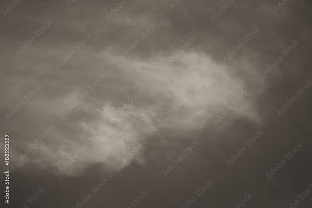 Fototapeta premium a partly cloudy sky over Bangkok, Thailand