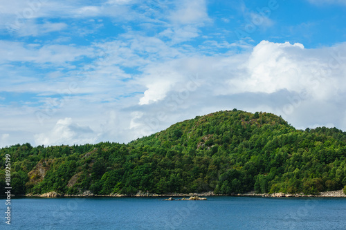 Wallpaper Mural Blick auf den Lyngdalsfjord in Norwegen Torontodigital.ca