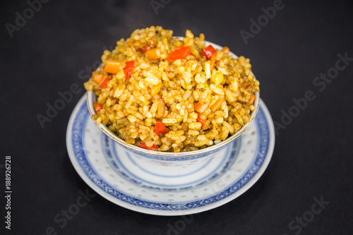 Chinese food, rice