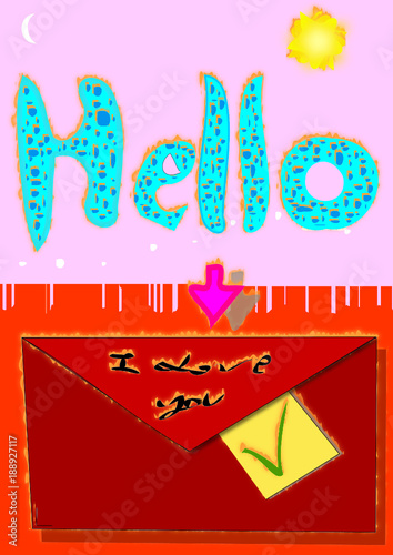 Carta de enamorados