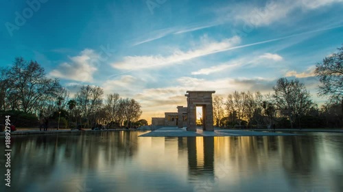 Timelapse of egyptian monument 