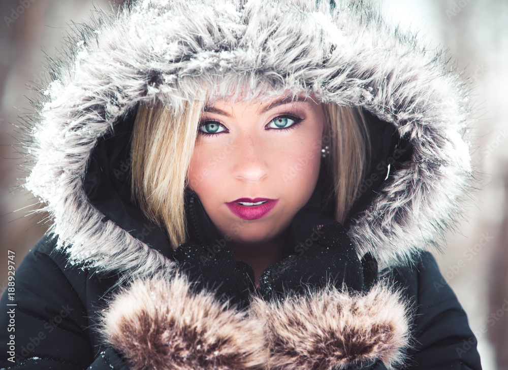 Gorgeous Winter Girl