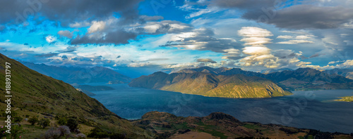Lake Wanaka, view from Roys Peak