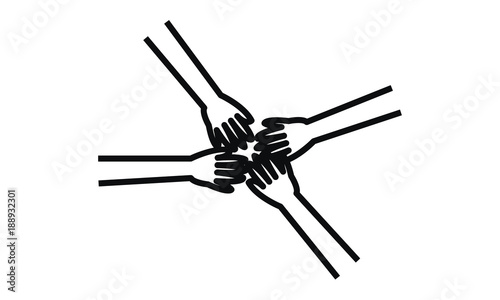 Vector - team - team building - squad - manpower - group