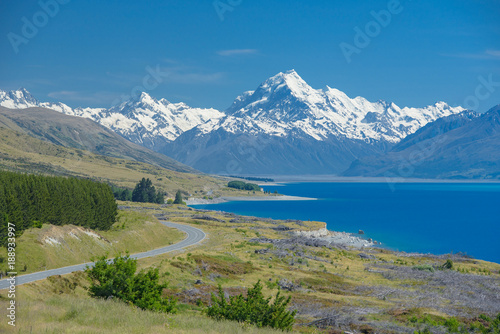 landscape of mt.cook national park, New Zealand © shirophoto