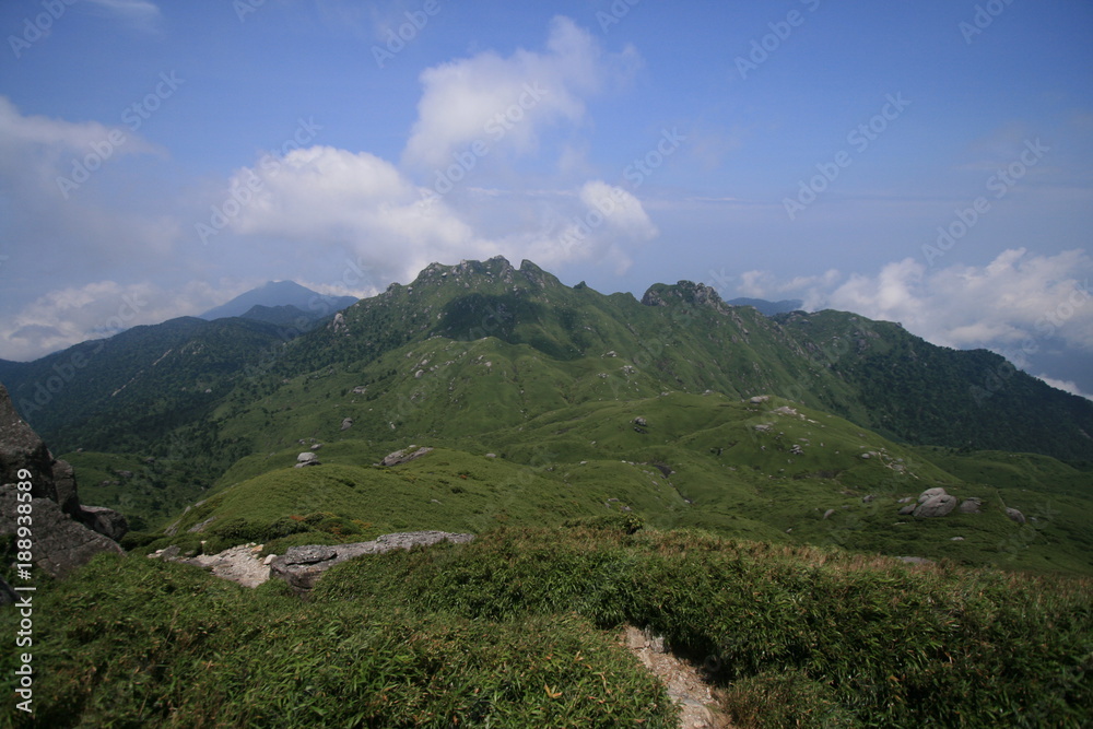 Fototapeta premium 屋久島宮之浦岳