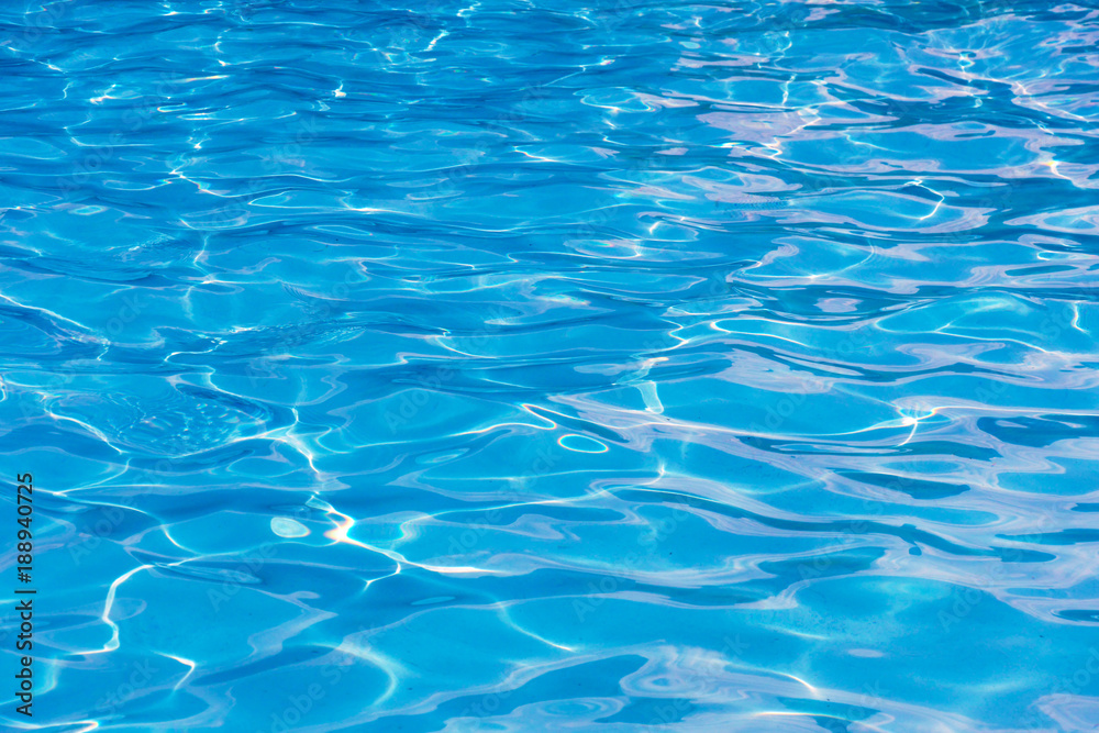 Reflection from water in pool Reflection from water in pool