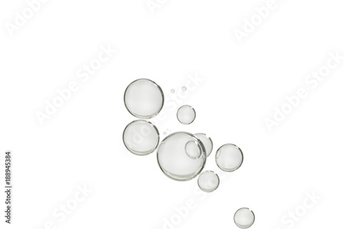 Fototapeta Naklejka Na Ścianę i Meble -  Transparent bubbles