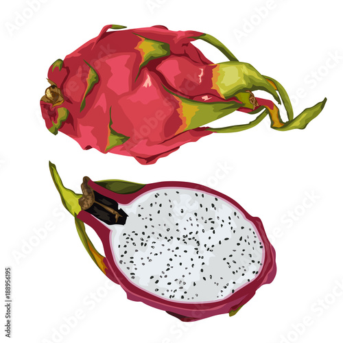 Dragon fruit. Pitaya.