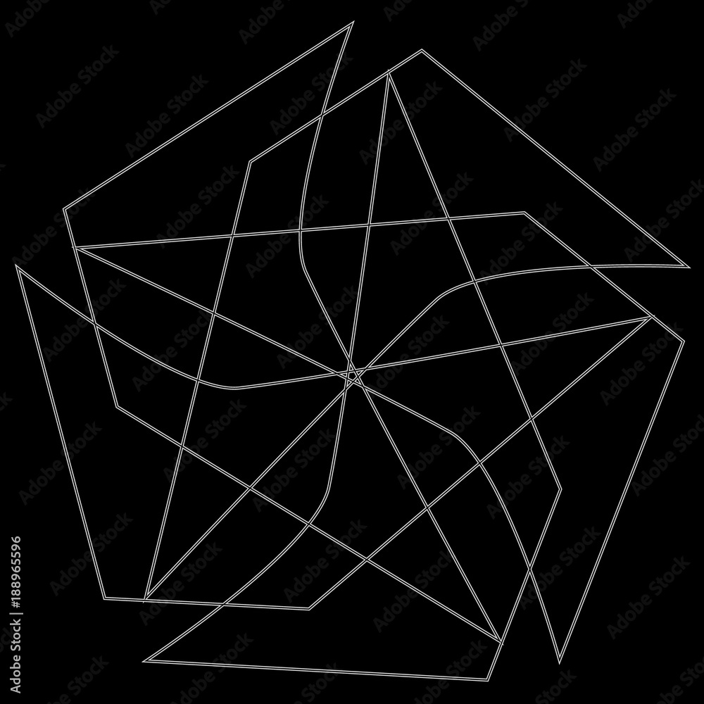 Obraz premium Holiday patterns of stars of snowflakes and flowers for gifts