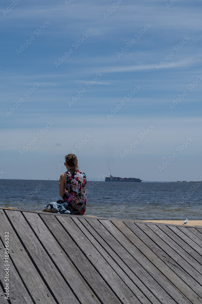 Fototapeta premium day dream break beach