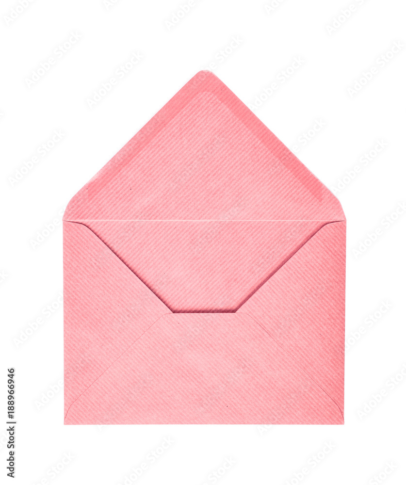 Single opened envelope isolated Single opened envelope isolated