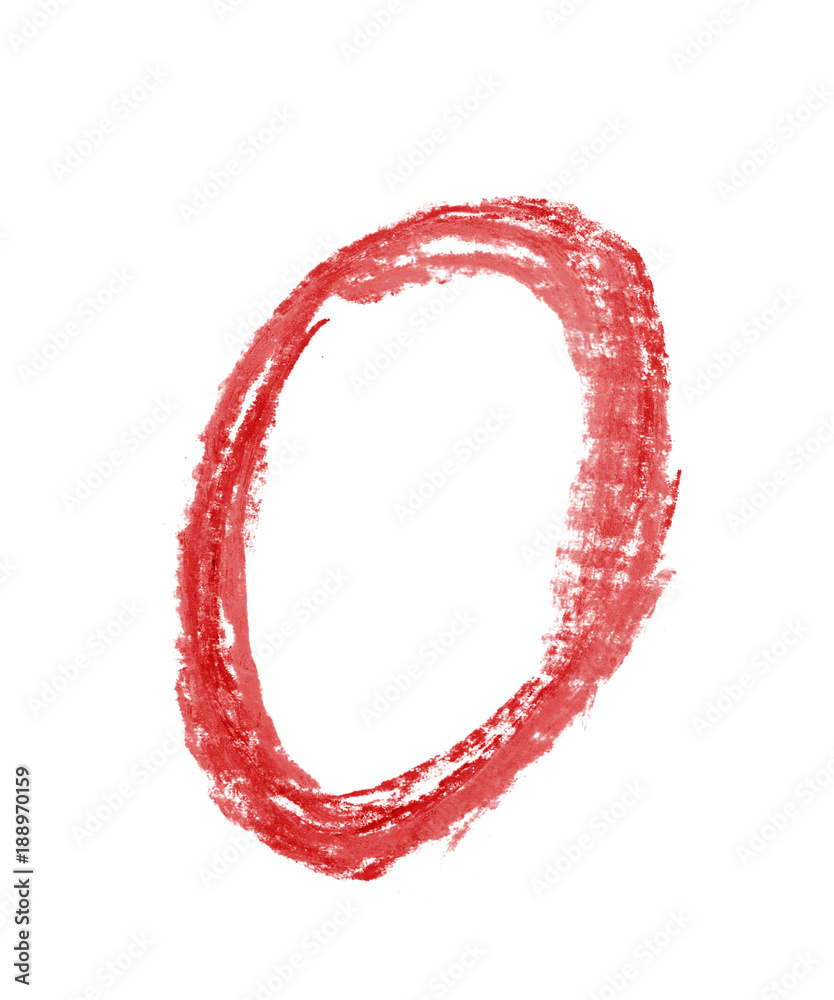 Hand drawn number symbol isolated Hand drawn number symbol isolated