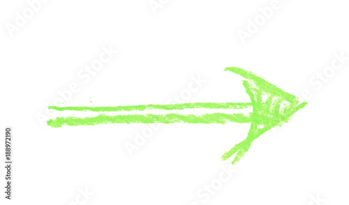Hand drawn arrow symbol iso...