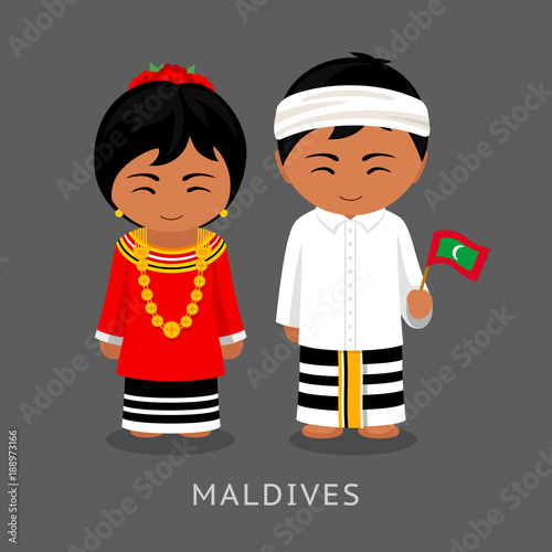 Maldives Character with Various Expression 4705270 Vector Art at Vecteezy