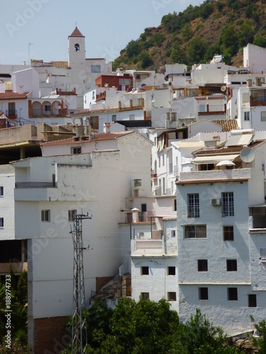 Tolox, pueblo de Málaga, Andalucía (España)