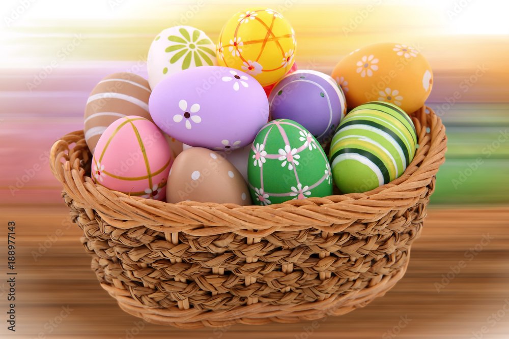 Easter is a holiday in which one of the main symbols are eggs painted in different colors and are as colorful as possible.
