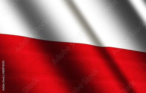 Flag of Poland..