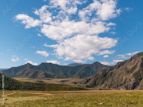 landscape Altai mountains a Siberia, Russia