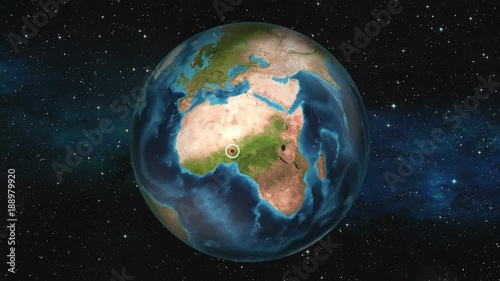 Earth Zoom In - Abuja, Nigeria photo