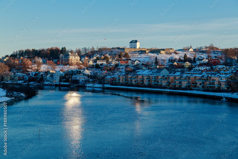 Fototapeta premium trondheim panorama