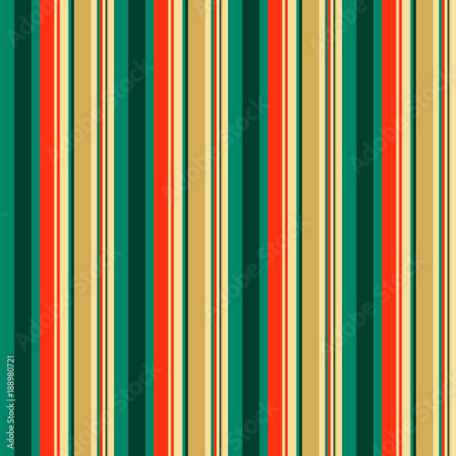 Seamless stripes pattern vector background geometric design with colorful vertical lines vintage retro art