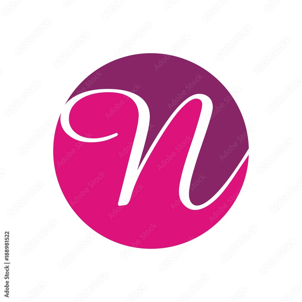 N logo design template vector illustration N logo design template vector illustration