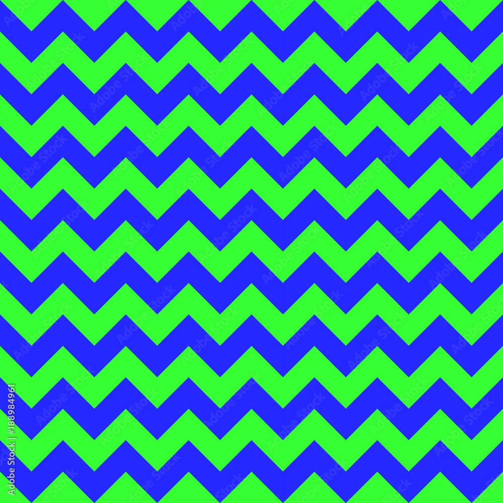 Fototapeta premium Chevron zigzag pattern seamless vector arrows geometric design colorful blue green