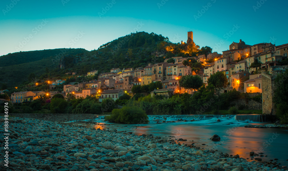 Roquebrun Sunset