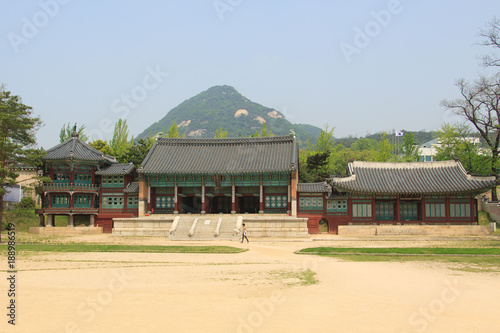 The different styles of Korean traditional buildings. © VALROCK