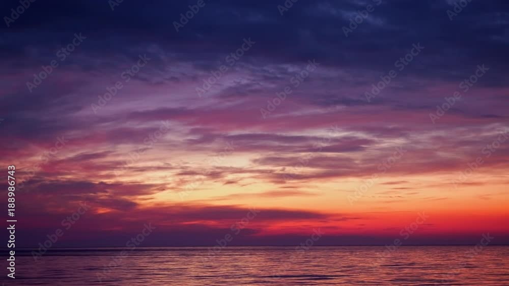 The dawn views of the sea and surf waves The dawn views of the sea and surf waves