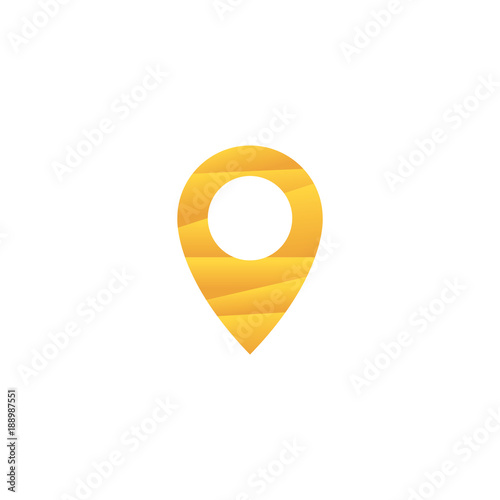 Free Download Pin map location icon vector design - GFXLoad