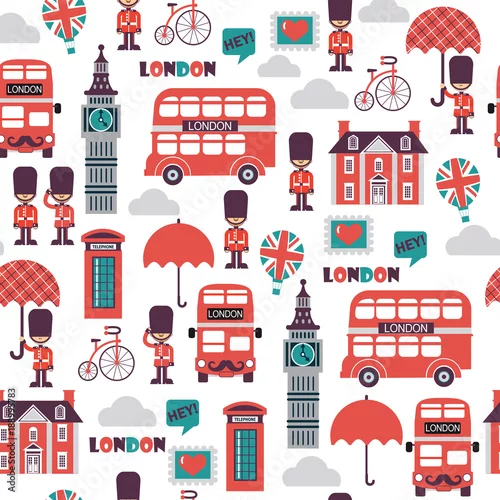 Tapety wektor brytyjski wzór