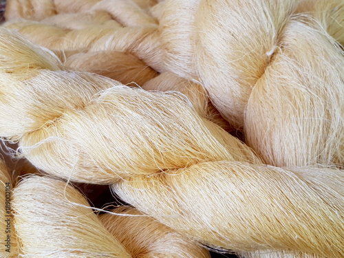 color of silk yarns  silk production process