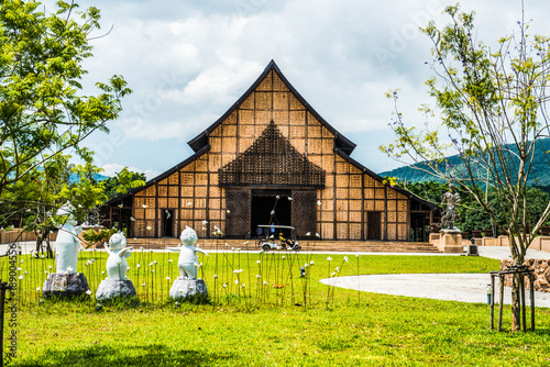 Meditation Hall in Cherntawan International Meditation Center photo