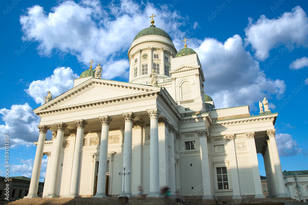  cathedral in the Old Town of Helsinki, Finland