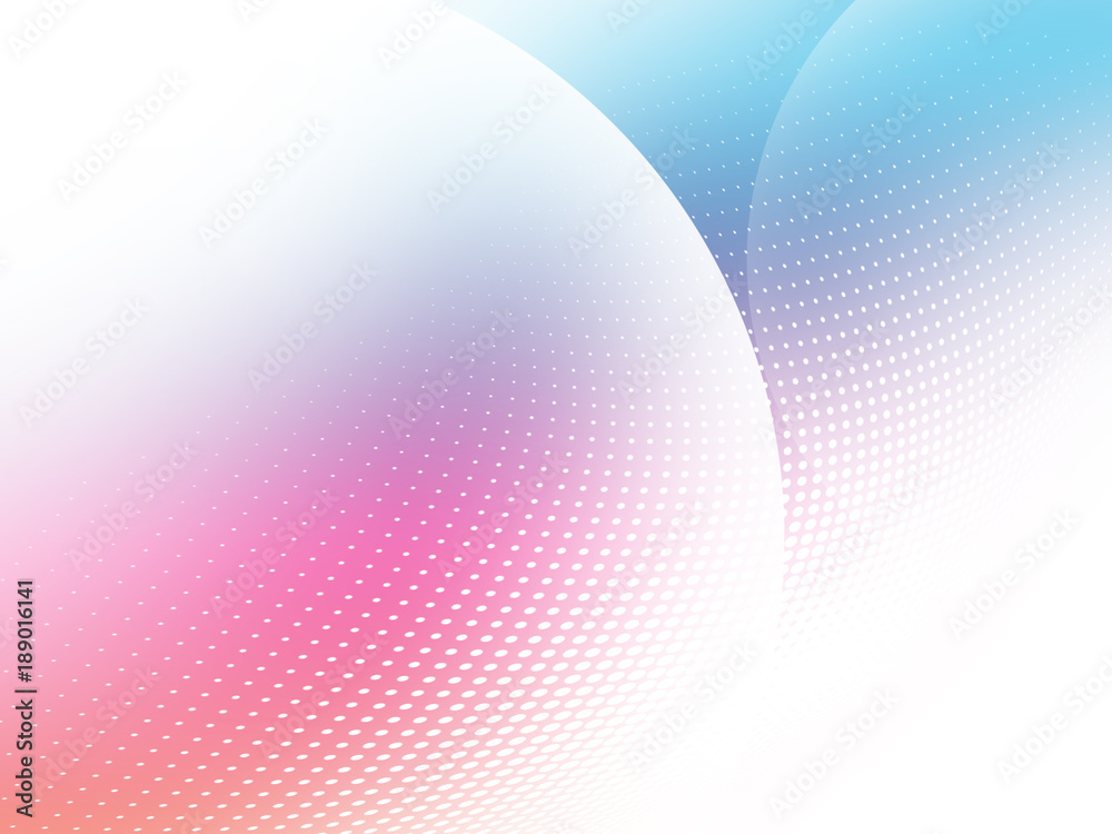 Color soft background with circle and halftone Color soft background with circle and halftone