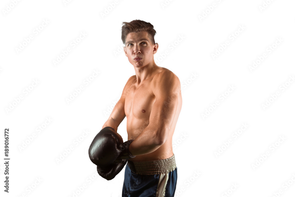 boxing isolated boxing isolated