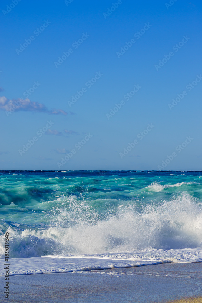 Obraz premium Kathisma beach in Lefkas Greece