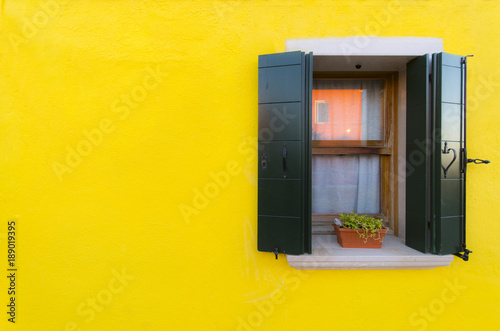 Yellow canvas from Italy.