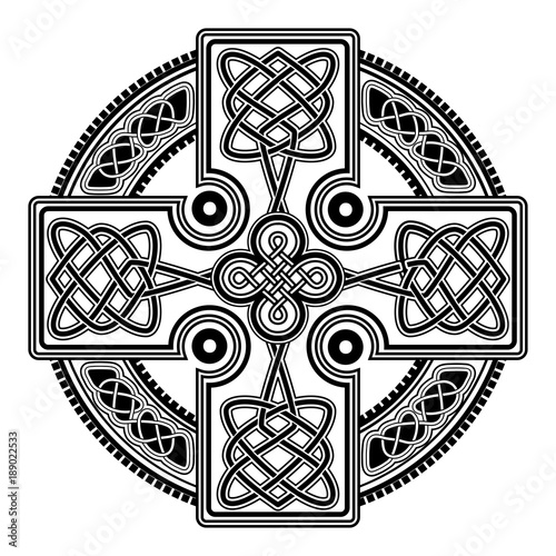 vector celtic cross