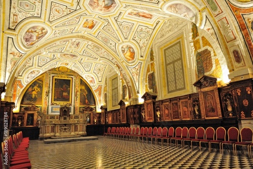 Napoli, Chiesa di Sant'Anna dei Lombardi con Sacrestia del Vasari photo