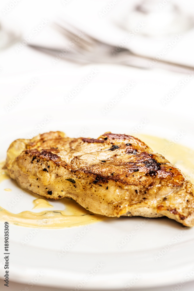 Pork chop steak Pork chop steak